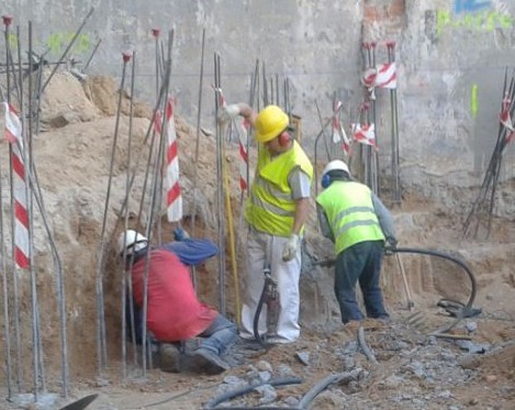 Ruido en obra