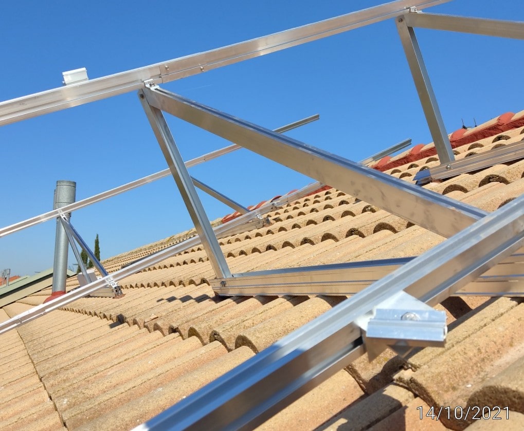 Subestructura fotovoltaica